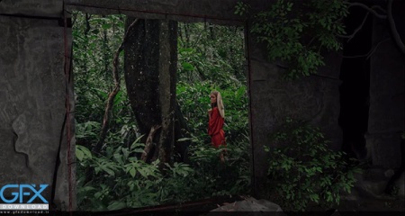 پروژه آماده افتر افکت اسلایدشو سه بعدی در جنگل