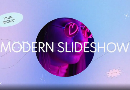 پروژه افتر افکت اسلایدشو مدرن مینیمالیستی