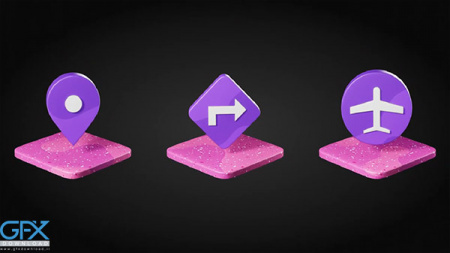 دانلود پروژه افتر افکت آیکون های ناوبری