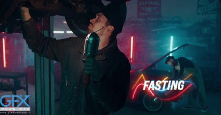 دانلود پروژه افتر افکت انیمیشن تایتل نئونی