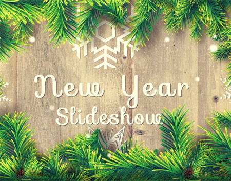 پروژه افتر افکت اسلایدشو سال نو مبارک