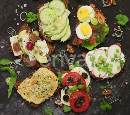 فوتیج آماده نواع ساندویچ خانگی