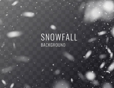 دانلود وکتور دانه های برف