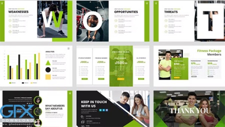 قالب پاورپوینت ورزشی و فیتنس