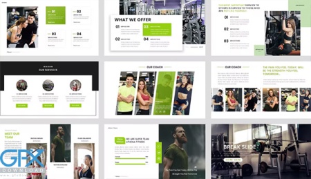 قالب پاورپوینت اسپرت