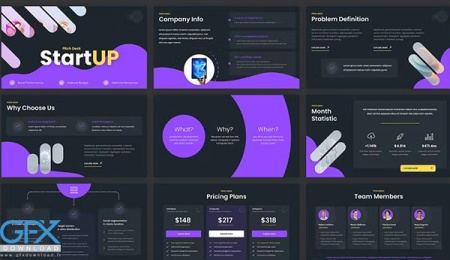 تم پاورپوینت استارت آپ StartUp