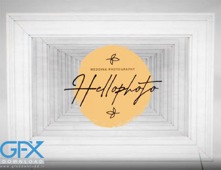 دانلود پروژه افتر افکت لوگو با قاب‌های چوبی