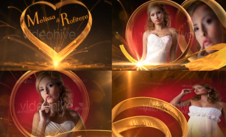 پروژه آماده افتر افکت آلبوم عکس عروسی زیبا Wedding Album