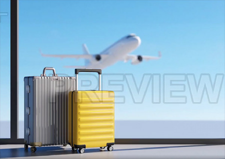 فوتیج بک گراند فرودگاه و سفر