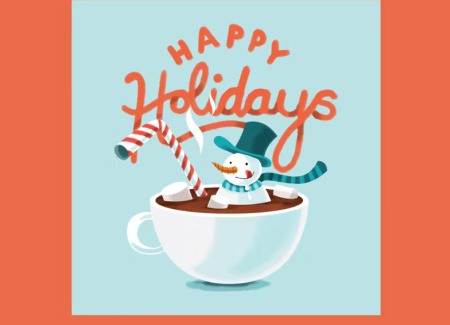 دانلود وکتور هات چاکلت کریسمس christmas chocolate