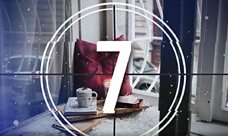 پروژه پریمیر شمارش معکوس کریسمسی Christmas Countdown