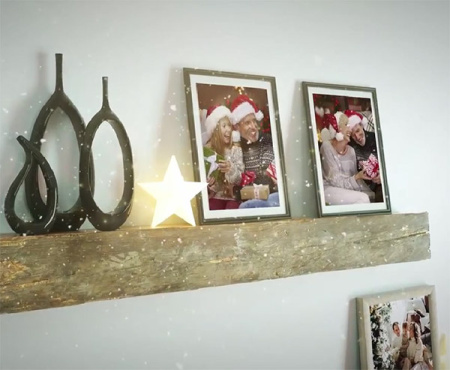 پروژه افتر افکت اسلایدشو کریسمس Christmas Slideshow