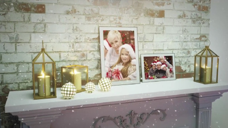 پروژه آماده افتر افکت کریسمس Christmas Slideshow