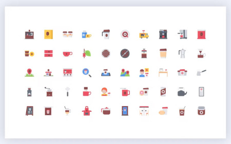 دانلود آیکون کافه و کافی شاپ Coffee Icon