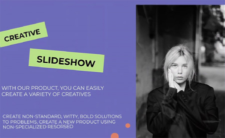 پروژه افتر افکت اسلایدشو کاغذی Crumple Paper Slideshow