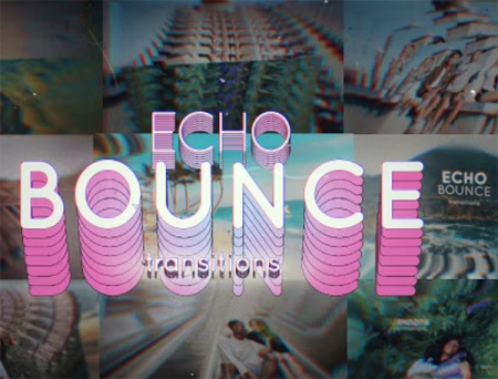 10 ترانزیشن پریمیر Echo Bounce