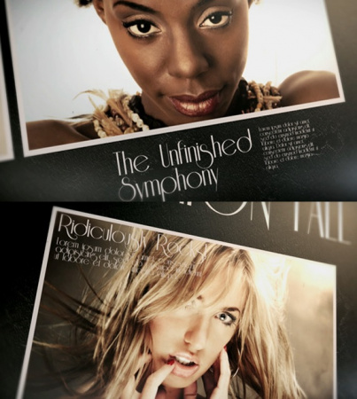 پروژه آماده افتر افکت اسلایدشو فشن Fashion Fall