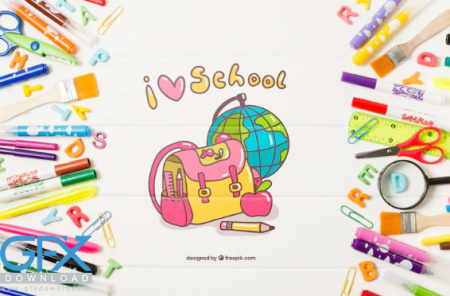 دانلود طرح لایه باز جشن الفبا psd