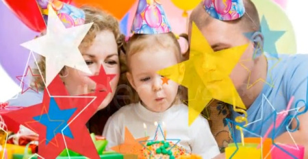 10 تزانزیشن کروماکی کودکانه برای ادیت Kids Transition Pack