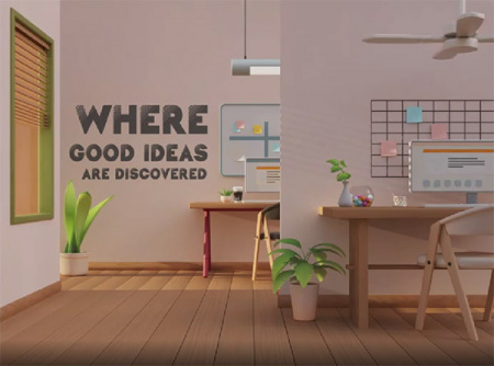 پروژه افتر افکت نمایش لوگو محیط کار Lift Logo Sting