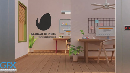 دانلود پروژه افتر افکت لوگو محیط کار Lift Logo Sting