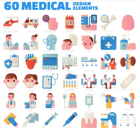 دانلود 60 آیکون پزشکی Medical
