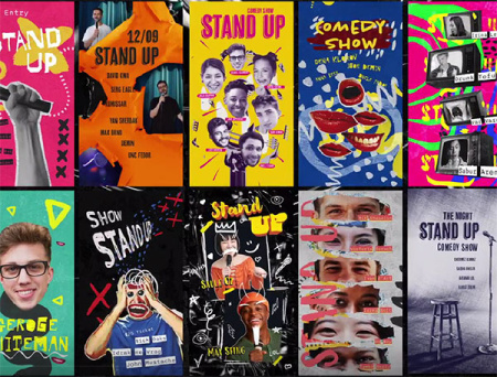 پروژه افتر افکت مجموعه استوری های کمدی