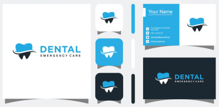 دانلود وکتور کارت ویزیت دندانپزشکی