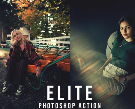دانلود اکشن فتوشاپ قدیمی کردن تصاویر Elite