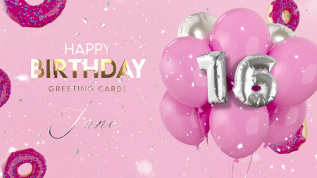 پروژه افتر افکت کارت تبریک تولد Happy Birthday Greeting Cards