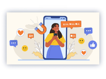 پروژه افتر افکت موشن گرافیک اینفلوئنسر ها