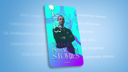 پروژه افتر افکت مجموعه 12 استوری اینستاگرام تجاری