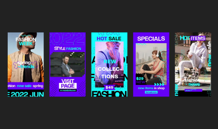 پروژه افتر افکت ریلز های فروش مگا اینستاگرام