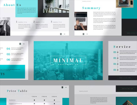 تم پاورپوینت مینیمال Minimal