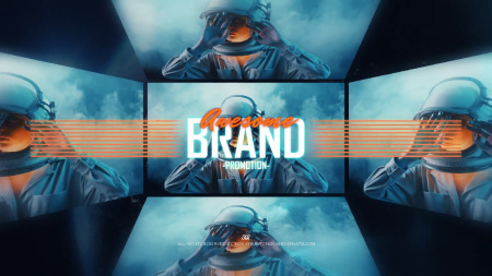 پروژه افتر افکت افتتاحیه آینده نگرانه با استایل رترو