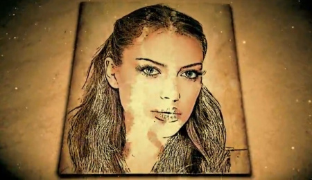 پروژه افتر افکت تبدیل عکس به نقاشی Portrait