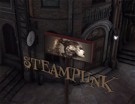 دانلود پروژه افتر افکت اسلایدشو Steampunk Slideshow