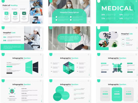 دانلود قالب پاورپوینت جراحی Surgery Template