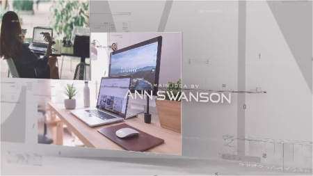 پروژه آماده افتر افکت گالری نمایشگاه تکنولوژی