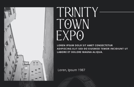 فونت انگلیسی به سبک قدیمی Triunity