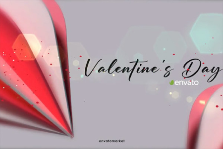 دانلود پروژه افتر افکت اینترو لوگو روز ولنتاین