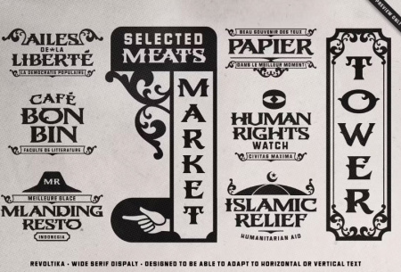دانلود فونت قدیمی vintage font
