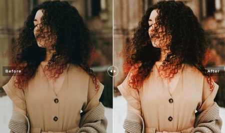 دانلود پریست قهوه ای برای فتوشاپ