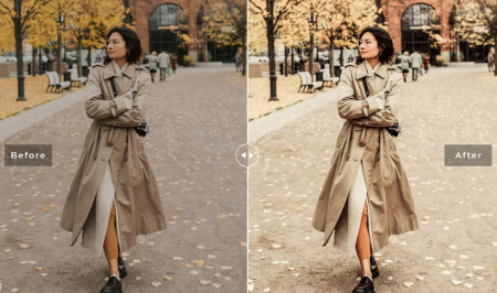 دانلود پریست رنگ قهوه ای فتوشاپ