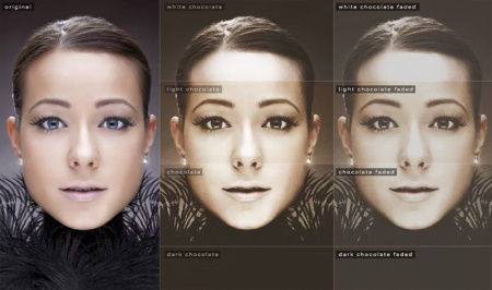 دانلود پریست شکلاتی فتوشاپ Brown Presets