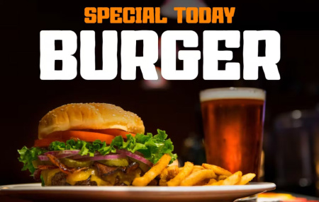 فونت رایگان انگلیسی فست فود Burger Crunchy