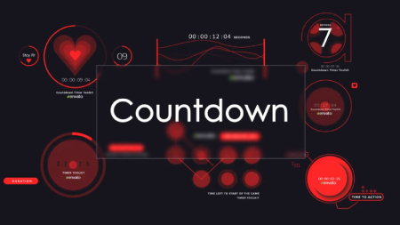 دانلود پروژه افتر افکت جعبه ابزار تایمر شمارش معکوس