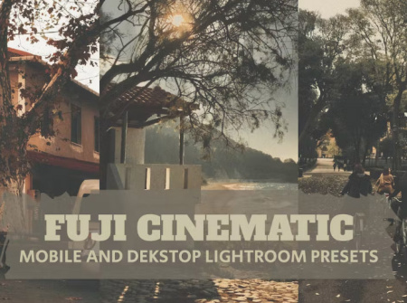 پریست لایت روم سینمایی Fuji Cinematic
