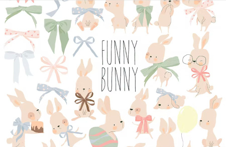 وکتور لایه باز خرگوش