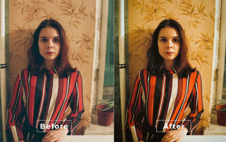 دانلود پریست طلایی فتوشاپ Golden Presets